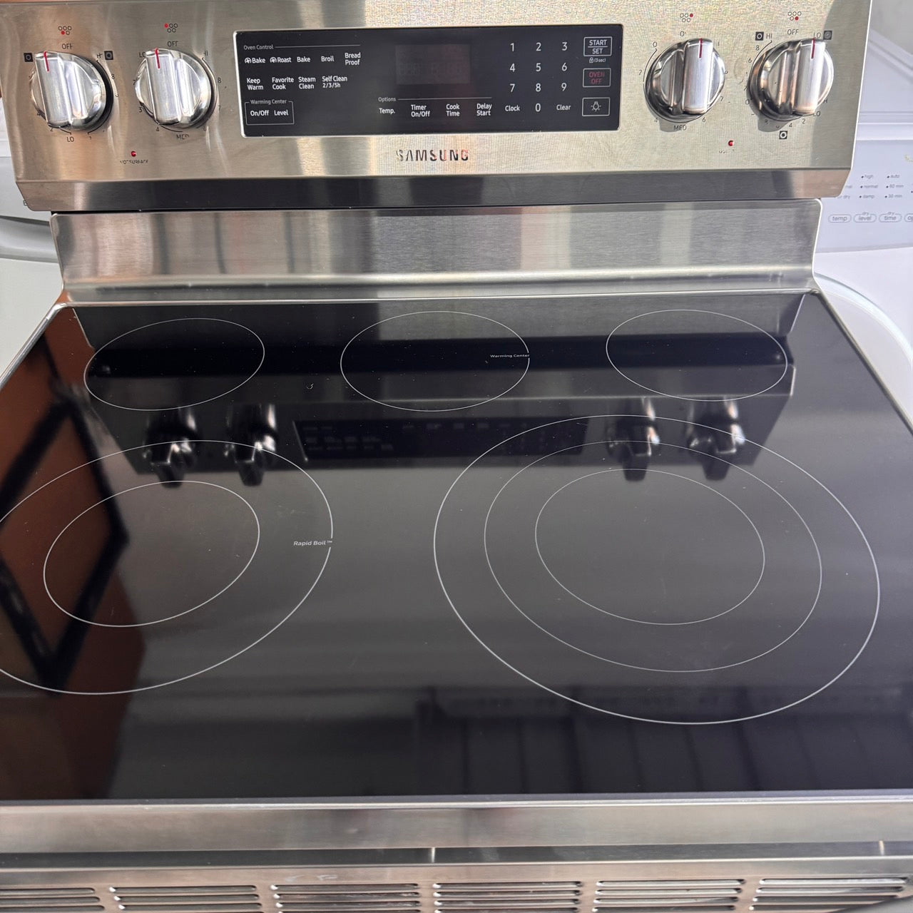 Samsung Stainless Steel Electric Stove Samsung Stainless Steel Electric Stove